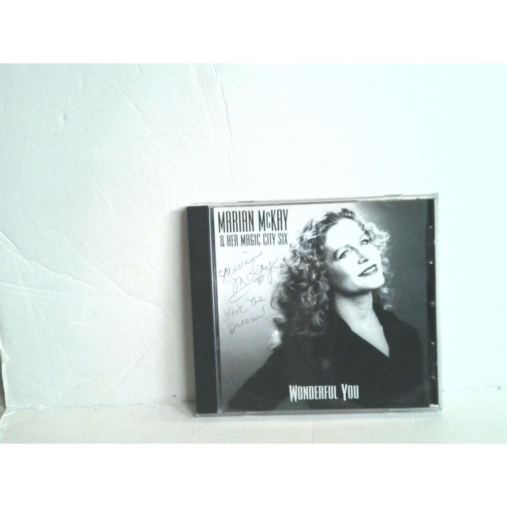Marian McKay & Her Magic City Six Wonderful You CD Autographed 2000 Alabama Jubi